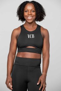 VCB Fit Black Sports Bra
