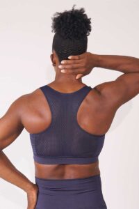 VCB Power Mesh Navy Bra