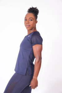 VCB Power Mesh Navy T Shirt